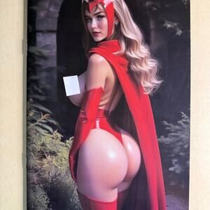 Keys Comics #1 Scarlett Witch-A Cosplay VIRGIN Variant Ltd 100